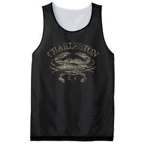 JCombs Charleston SC Atlantic Blue Crab Mesh Reversible Basketball Jersey Tank