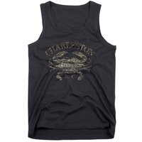 JCombs Charleston SC Atlantic Blue Crab Tank Top