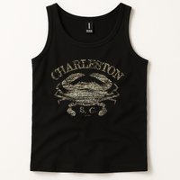 JCombs Charleston SC Atlantic Blue Crab Tank Top