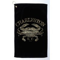 JCombs Charleston SC Atlantic Blue Crab Golf Towel