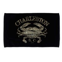 JCombs Charleston SC Atlantic Blue Crab Microfiber Hand Towel