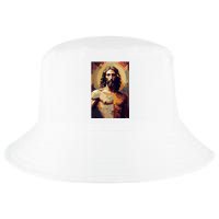 Jesus Christ Stained Glass Art Cool Comfort Performance Bucket Hat