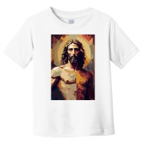 Jesus Christ Stained Glass Art Toddler T-Shirt