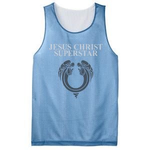 Jesus Christ Superstar Red Mesh Reversible Basketball Jersey Tank