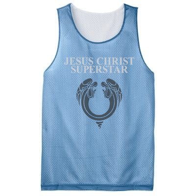 Jesus Christ Superstar Red Mesh Reversible Basketball Jersey Tank