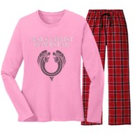 Jesus Christ Superstar Red Women's Long Sleeve Flannel Pajama Set 