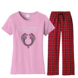 Jesus Christ Superstar Red Women's Flannel Pajama Set