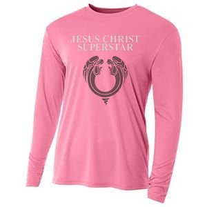 Jesus Christ Superstar Red Cooling Performance Long Sleeve Crew