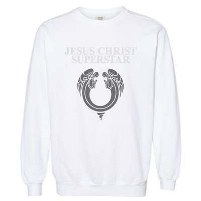 Jesus Christ Superstar Red Garment-Dyed Sweatshirt