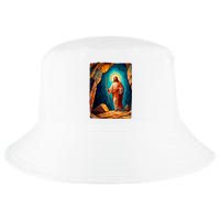 Jesus Christ Scene Portrait Cool Comfort Performance Bucket Hat