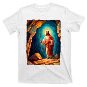 Jesus Christ Scene Portrait T-Shirt