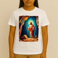 Jesus Christ Scene Portrait T-Shirt