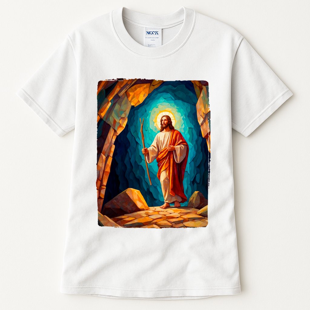 Jesus Christ Scene Portrait Tall T-Shirt
