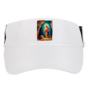 Jesus Christ Scene Portrait Adult Drive Performance Visor