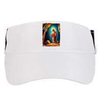 Jesus Christ Scene Portrait Adult Drive Performance Visor