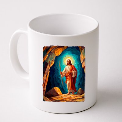 Jesus Christ Scene Portrait Coffee Mug