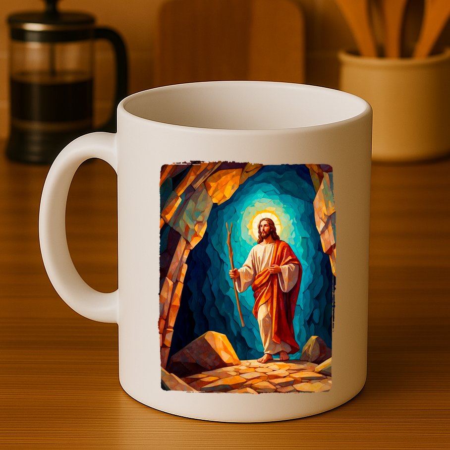 Jesus Christ Scene Portrait Mug