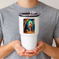 Jesus Christ Scene Portrait Tumbler