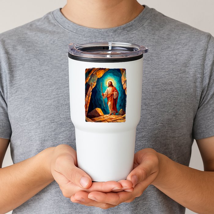 Jesus Christ Scene Portrait Tumbler