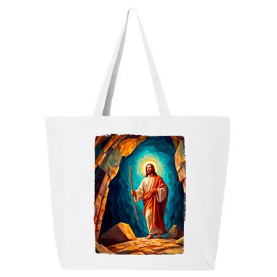 Jesus Christ Scene Portrait 25L Jumbo Tote