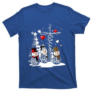 Jesus Christmas Season Faith Love Snow Christian Gift T-Shirt