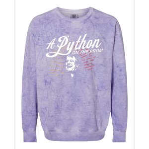 John Cleese Terry Jones A Python On The Prom Colorblast Crewneck Sweatshirt