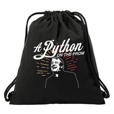 John Cleese Terry Jones A Python On The Prom Drawstring Bag