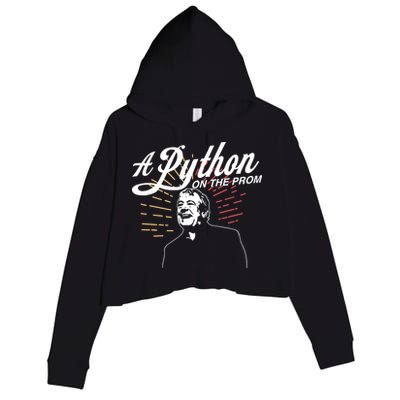 John Cleese Terry Jones A Python On The Prom Crop Fleece Hoodie