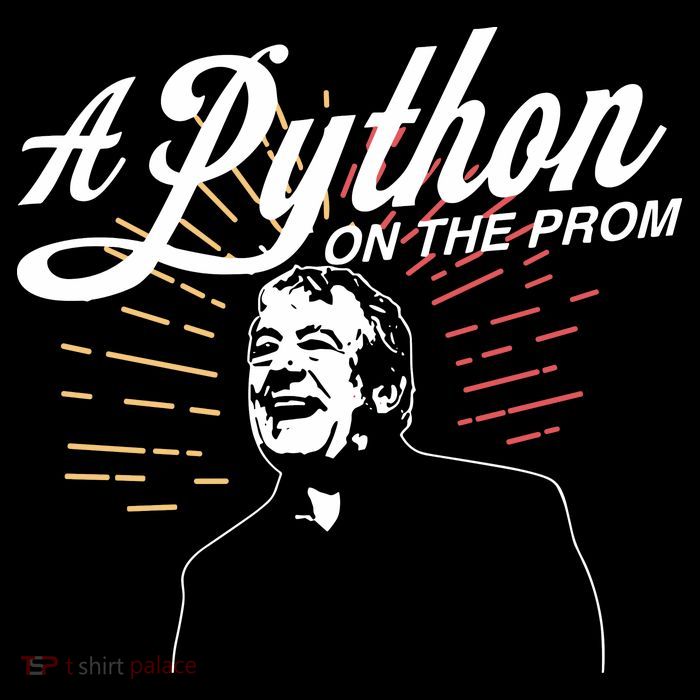 John Cleese Terry Jones A Python On The Prom Youth Performance Sprint T-Shirt
