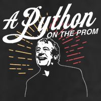 John Cleese Terry Jones A Python On The Prom 25L Jumbo Tote