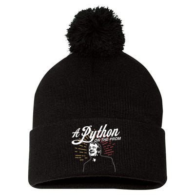 John Cleese Terry Jones A Python On The Prom Pom Pom 12in Knit Beanie