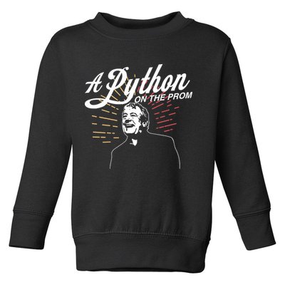 John Cleese Terry Jones A Python On The Prom Toddler Sweatshirt