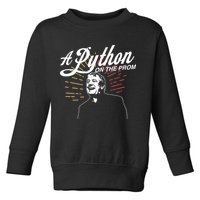 John Cleese Terry Jones A Python On The Prom Toddler Sweatshirt