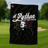 John Cleese Terry Jones A Python On The Prom Golf Towel