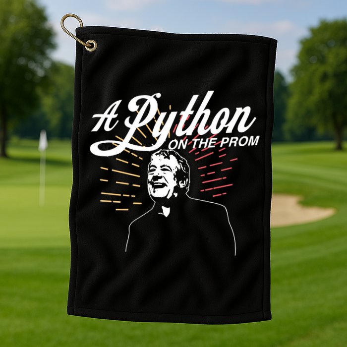 John Cleese Terry Jones A Python On The Prom Golf Towel