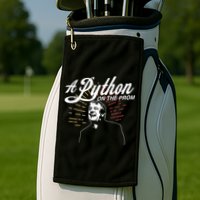 John Cleese Terry Jones A Python On The Prom Golf Towel