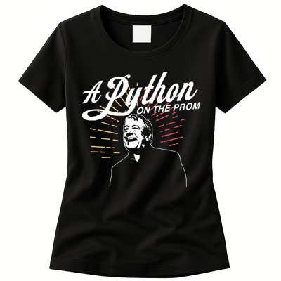 John Cleese Terry Jones A Python On The Prom Womens T-Shirt