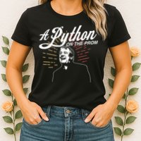 John Cleese Terry Jones A Python On The Prom Womens T-Shirt