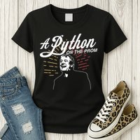 John Cleese Terry Jones A Python On The Prom Womens T-Shirt