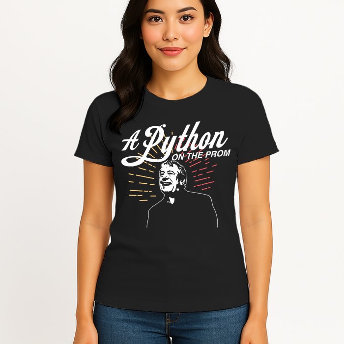 John Cleese Terry Jones A Python On The Prom Womens T-Shirt