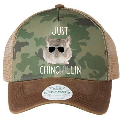 JUST CHINCHILLIN TSHIRT, CHINCHILLA, BRO, RELAXING, CHILLIN Legacy Tie Dye Trucker Hat