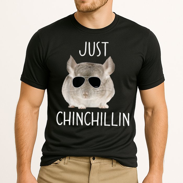 JUST CHINCHILLIN TSHIRT, CHINCHILLA, BRO, RELAXING, CHILLIN Cooling Performance Crew T-Shirt