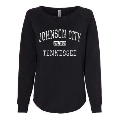 Johnson City Tennessee Tn Vintage Womens California Wash Sweatshirt