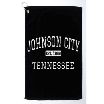 Johnson City Tennessee Tn Vintage Platinum Collection Golf Towel