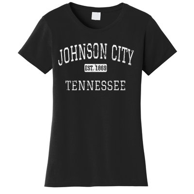 Johnson City Tennessee Tn Vintage Women's T-Shirt