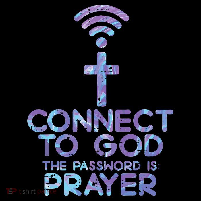 Jesus Christian Tee Connect To God The Password Is Prayer Apron