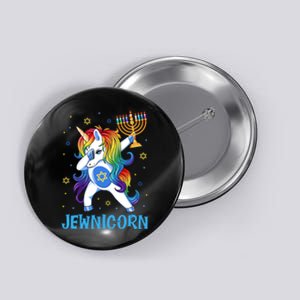 Jewnicorn Cute Unicorn Hanukkah Chanukah Pajamas Girls Button