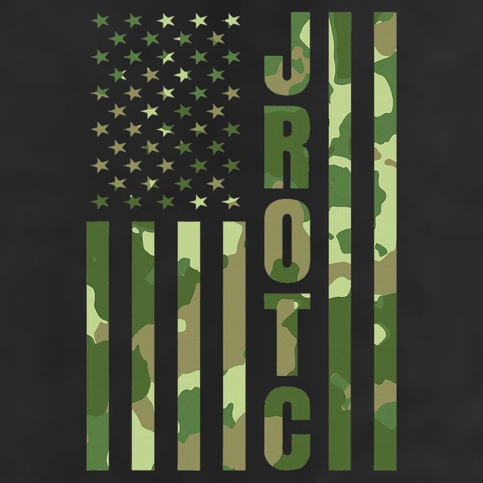 Jrotc Cadet United States Junior Rotc Camouflage Usa Flag Cool Comfort Performance Bucket Hat