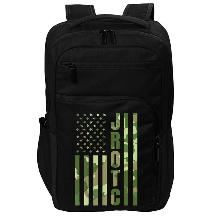 Jrotc Cadet United States Junior Rotc Camouflage Usa Flag Impact Tech Backpack