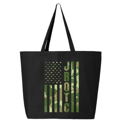 Jrotc Cadet United States Junior Rotc Camouflage Usa Flag 25L Jumbo Tote